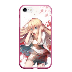 Чехол для iPhone 7/8 матовый Angels of death. Rachel Gardner