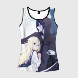 Женская майка 3D Angels of death. Rachel & Isaac