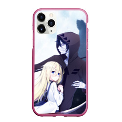 Чехол для iPhone 11 Pro Max матовый Angels of death. Rachel & Isaac