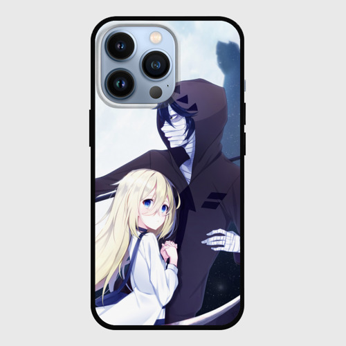 Чехол для iPhone 13 Pro Angels of death. Rachel & Isaac, цвет черный