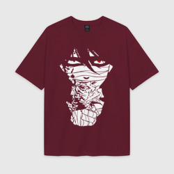 Женская футболка Oversize хлопок texturе Зак минимал