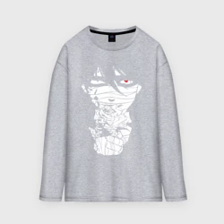 Женский лонгслив oversize хлопок Зак минимал