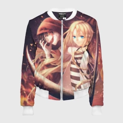 Женский бомбер 3D Satsuriku no Tenshi