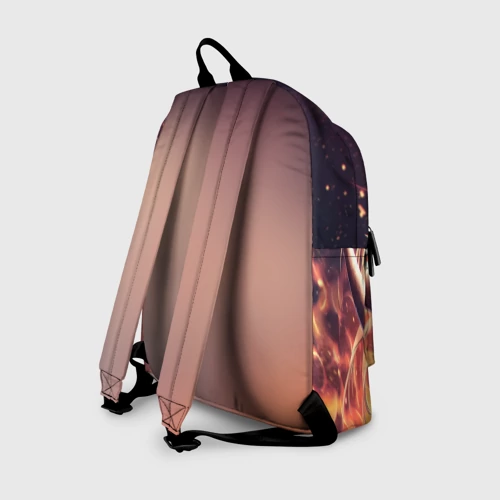 Рюкзак 3D с принтом Satsuriku no Tenshi, вид сзади #1