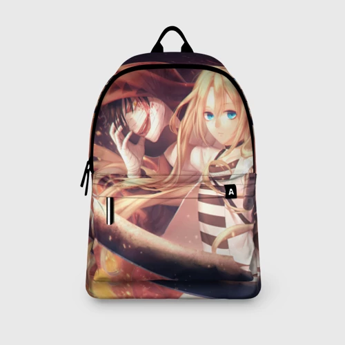 Рюкзак 3D с принтом Satsuriku no Tenshi, вид сбоку #3