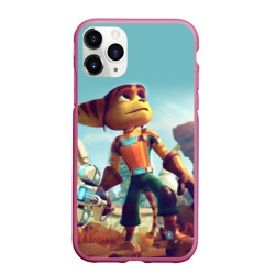 Чехол для iPhone 11 Pro Max матовый Ratchet and Clank 1