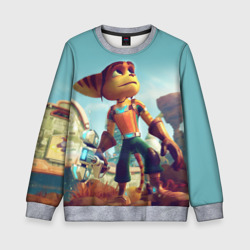 Детский свитшот 3D Ratchet and Clank 1