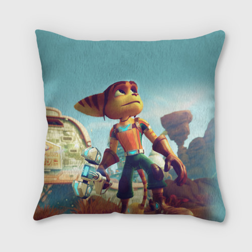 Подушка 3D Ratchet and Clank 1