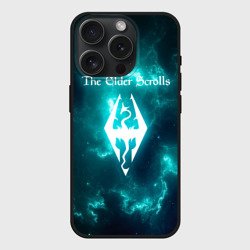 Чехол силиконовый для Apple iPhone 15 Pro матовый The Elder Scrolls