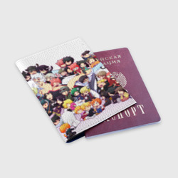 Обложка для паспорта матовая кожа Full Gintama - фото 2