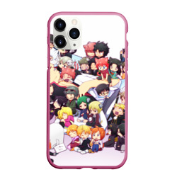 Чехол для iPhone 11 Pro Max матовый Full Gintama