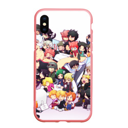 Чехол для iPhone XS Max матовый Full Gintama