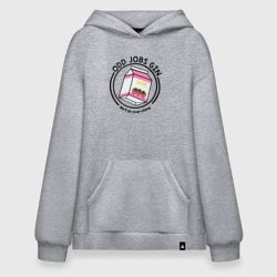 Худи SuperOversize хлопок Strawberry Milk Odd Jobs Gin