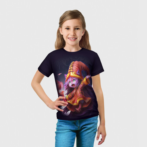 Детская футболка 3D Lulu League of Legends, цвет 3D печать - фото 5