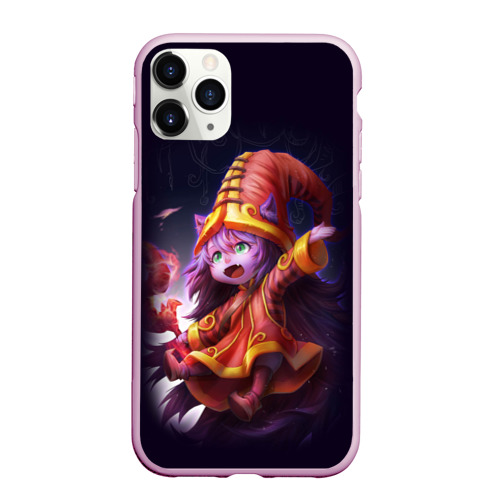 Чехол для iPhone 11 Pro Max матовый Lulu League of Legends, цвет розовый