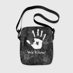 Сумка через плечо 3D We know Мы знаем TES