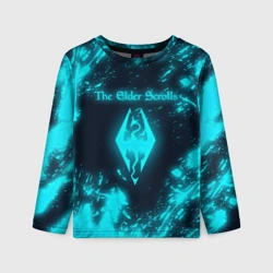 Детский лонгслив 3D The Elder Scrolls skyrim TES 5