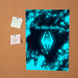 Постер The Elder Scrolls skyrim TES 5 - фото 2