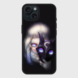 Чехол силиконовый для Apple iPhone 15 матовый Некромантия