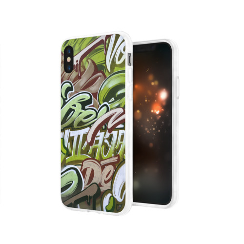 Чехол для iPhone X глянцевый Mixletters Фото 01 Чехол для iPhone X глянцевый Mixletters Фото 01