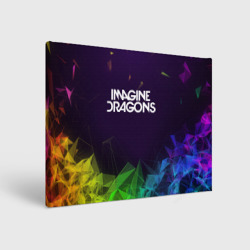 Холст прямоугольный Imagine dragons