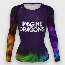 Женский рашгард 3D Imagine dragons