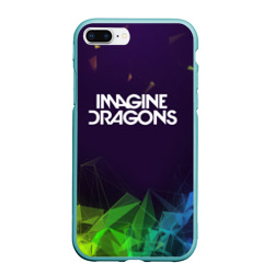 Чехол для iPhone 7Plus/8 Plus матовый Imagine dragons