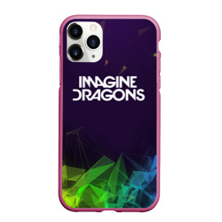 Чехол для iPhone 11 Pro Max матовый Imagine dragons