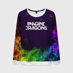 Мужской свитшот 3D Imagine dragons