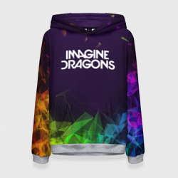 Женская толстовка 3D Imagine dragons