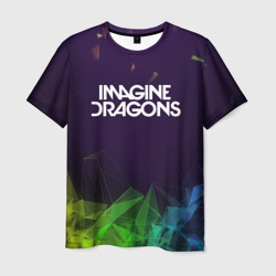 Мужская футболка 3D Imagine dragons