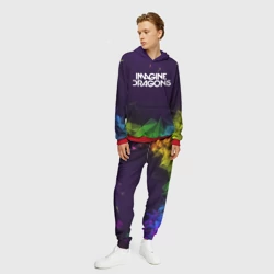Мужской костюм с толстовкой 3D Imagine dragons - фото 2