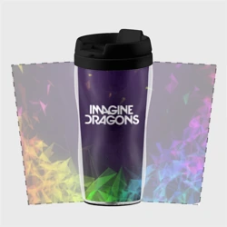 Термокружка-непроливайка Imagine dragons - фото 2