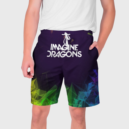 Мужские шорты 3D Imagine dragons, цвет 3D печать