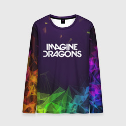 Мужской лонгслив 3D Imagine dragons