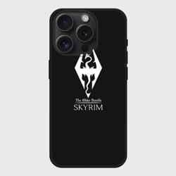 Чехол силиконовый для Apple iPhone 15 Pro матовый The Elder Scrolls