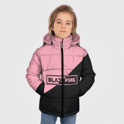 Зимняя куртка для мальчиков 3D Black Pink - фото 2