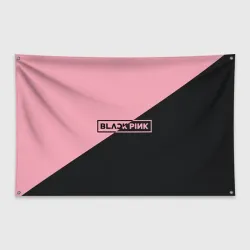 Флаг-баннер Black Pink
