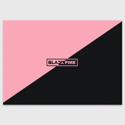 Поздравительная открытка Black Pink