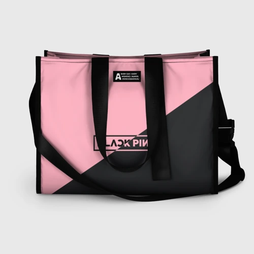 Сумка-шоппер 3D Black Pink