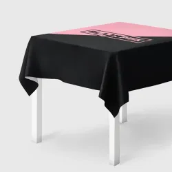Скатерть 3D Black Pink