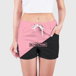 Женские шорты 3D Black Pink - фото 2