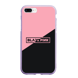 Чехол для iPhone 7Plus/8 Plus матовый Black Pink