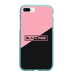 Чехол для iPhone 7Plus/8 Plus матовый Black Pink