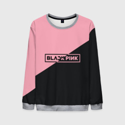 Мужской свитшот 3D Black Pink