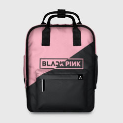 Женский рюкзак 3D Black Pink