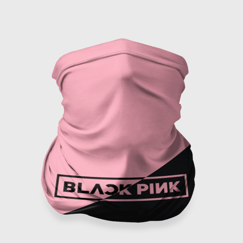 Бандана-труба 3D Black Pink, цвет 3D печать