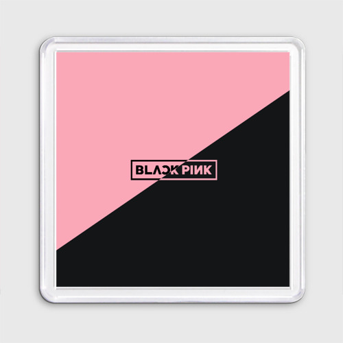 Магнит 55*55 Black Pink