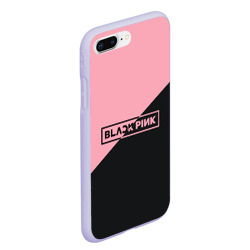 Чехол для iPhone 7Plus/8 Plus матовый Black Pink - фото 2