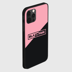 Чехол для iPhone 12 Pro Black Pink - фото 2